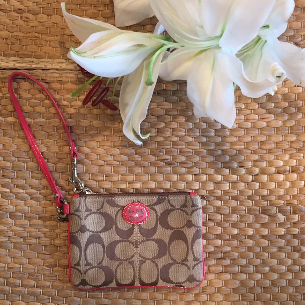 Coach wristlet